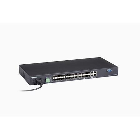 Black Box BLACK BOX Ethernet Switch 4-Port Gigabit Managed LGB5124A-R2